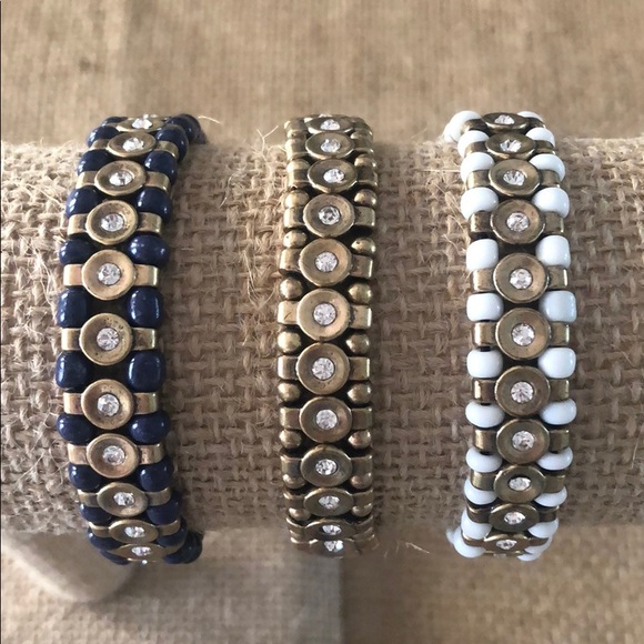J. Crew Stretch Bracelets